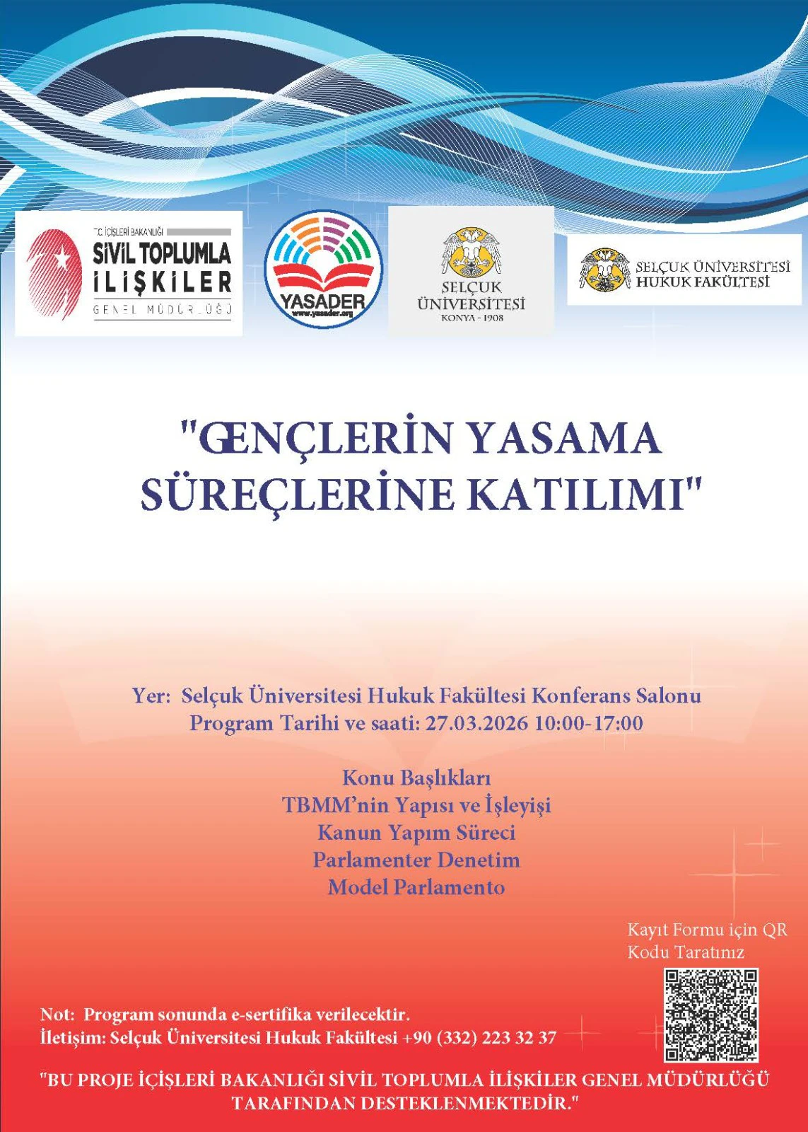 Gençlerin Yasama Süreçlerine Katılımı
